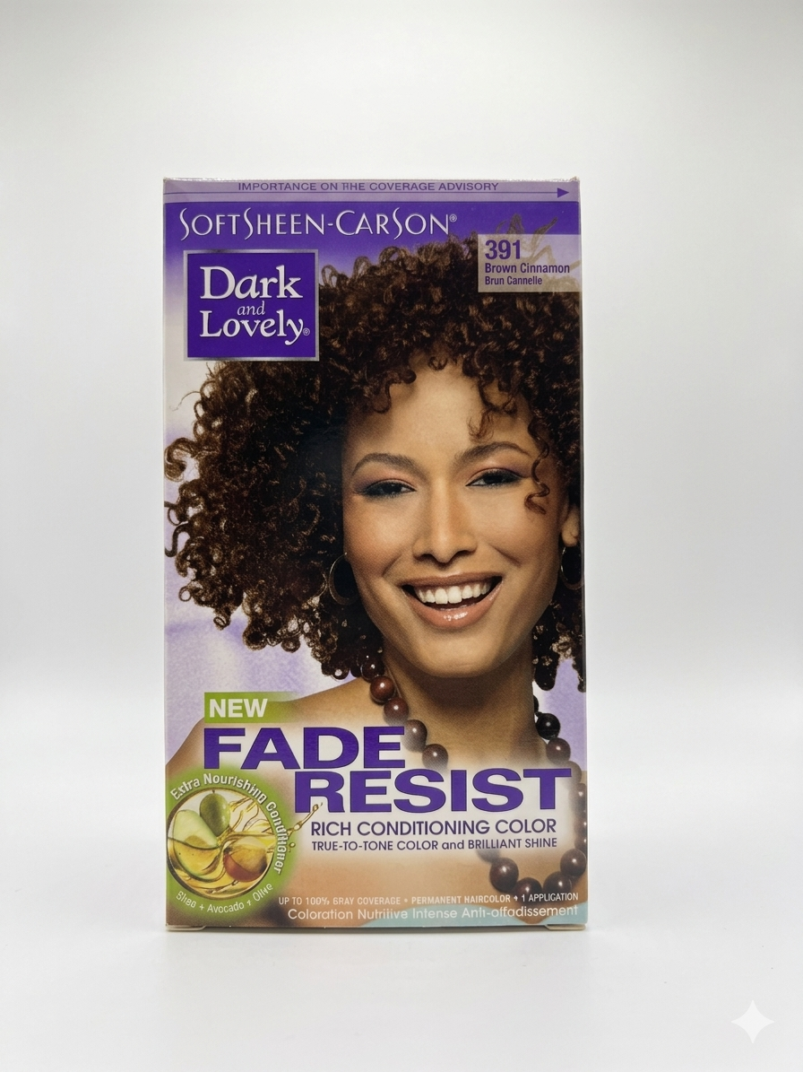 Dark & Lovely Fade Resist Rich Conditioning Hair Color 391 Brown Cinnamon