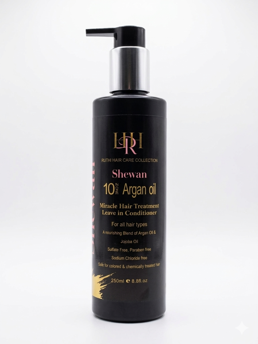 Shewan 10 in One Argan Oil Miracle Hair Treatment Leave-In Conditioner