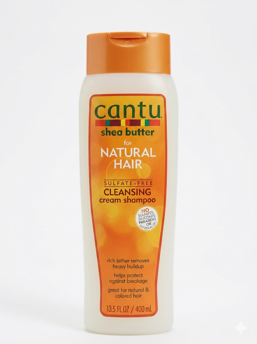 Cantu Shea Butter Sulfate-Free Cleansing Cream Shampoo