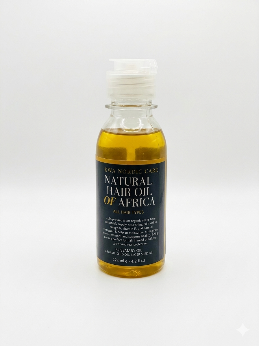 KWA Nordic Care Natural Hair Oil of Africa
